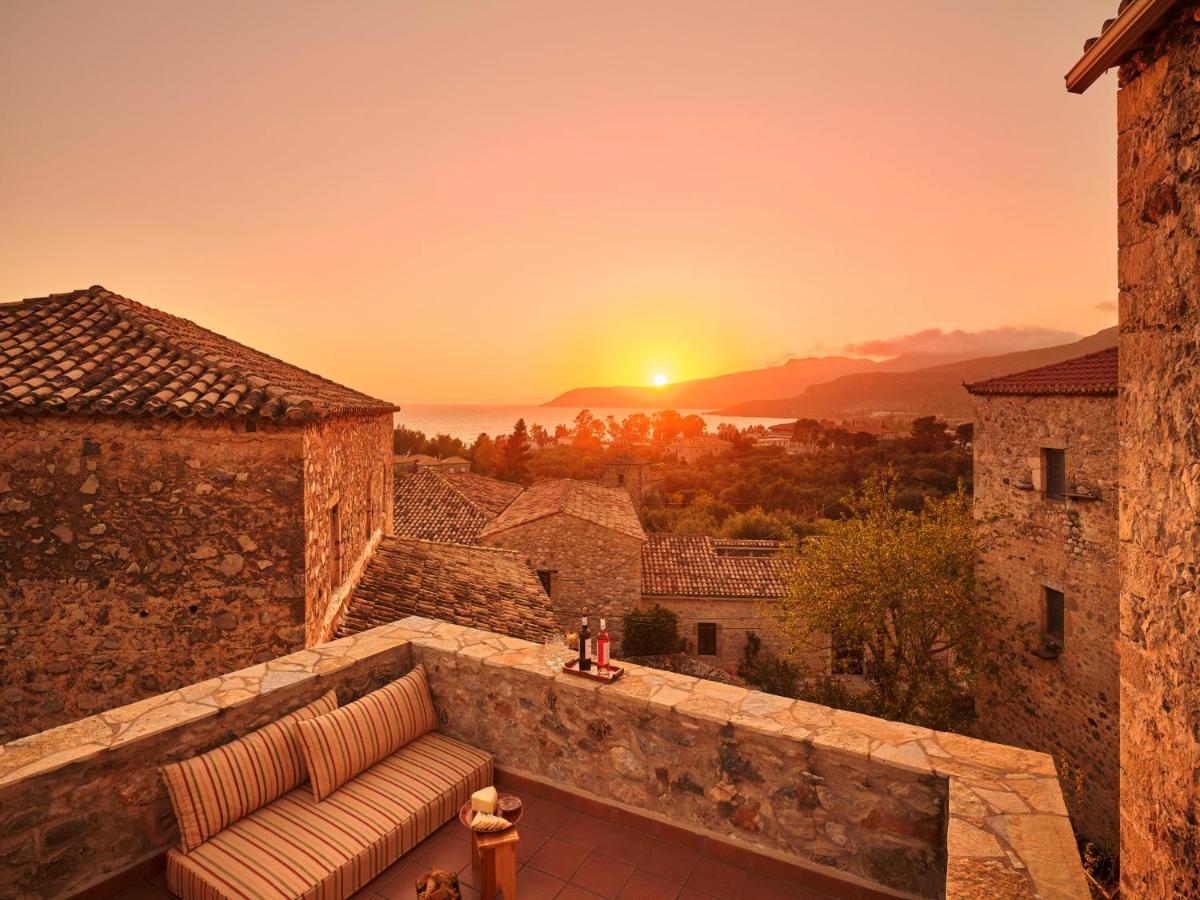 Вилла Petreas Castle Кардамили Экстерьер фото